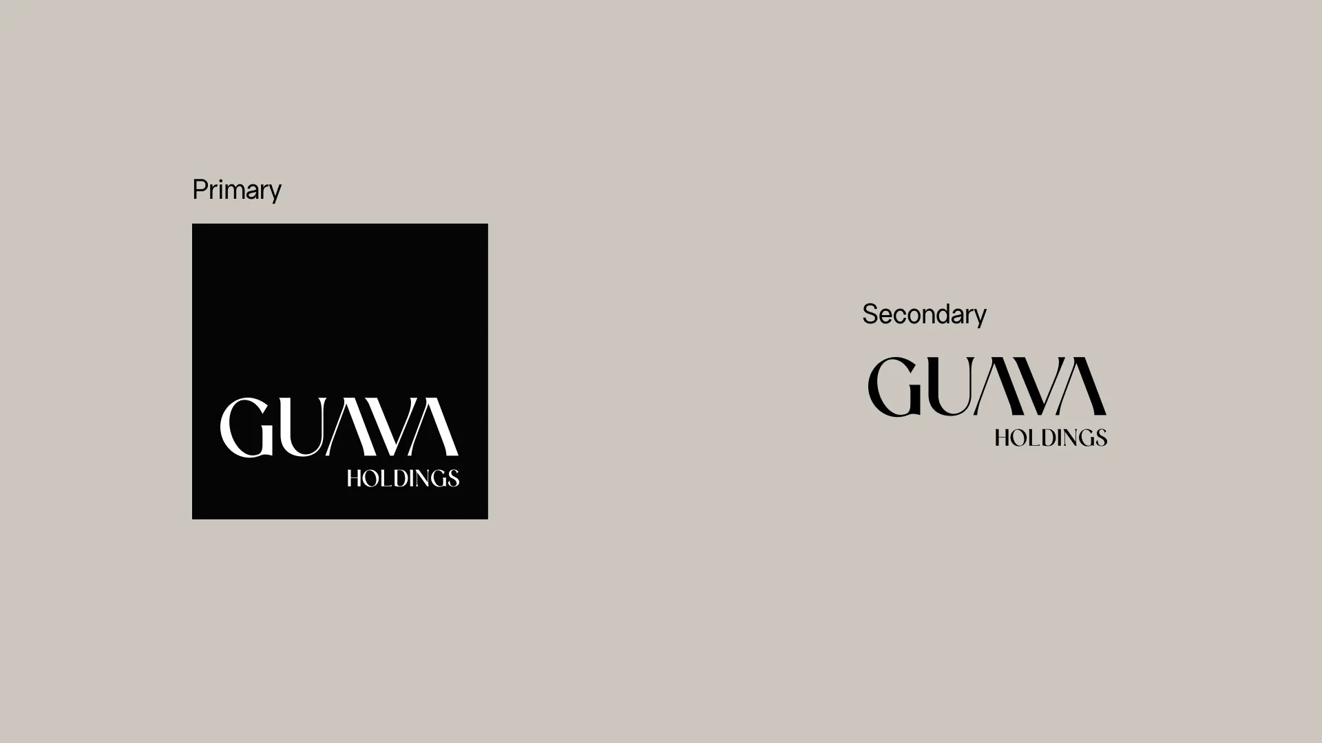 Guava Homes brand identity detail