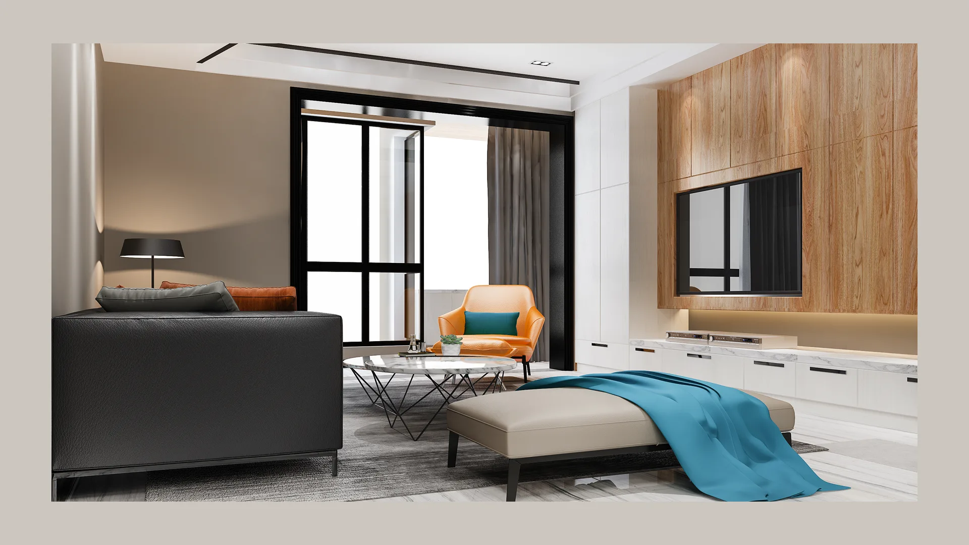 Luxury living room interior — Guava Homes visual direction