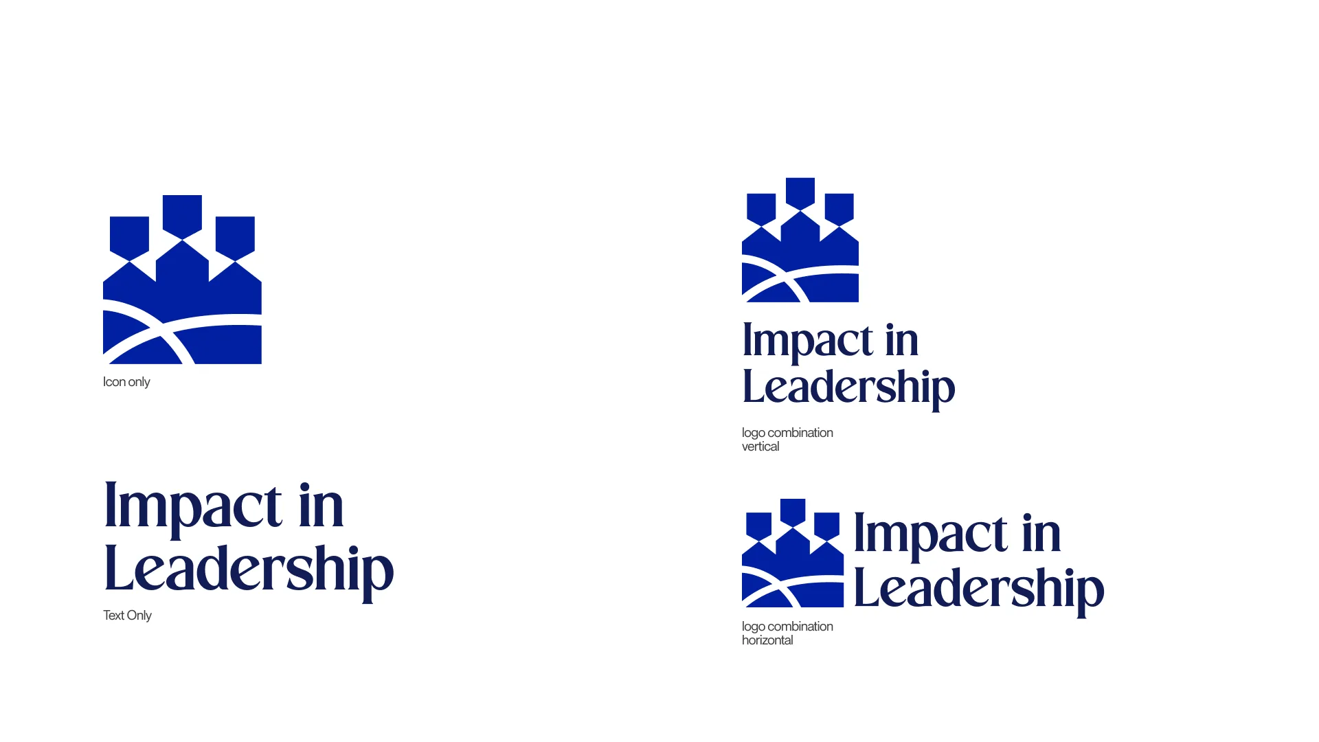 Impact in Leadership Foundation logo design
